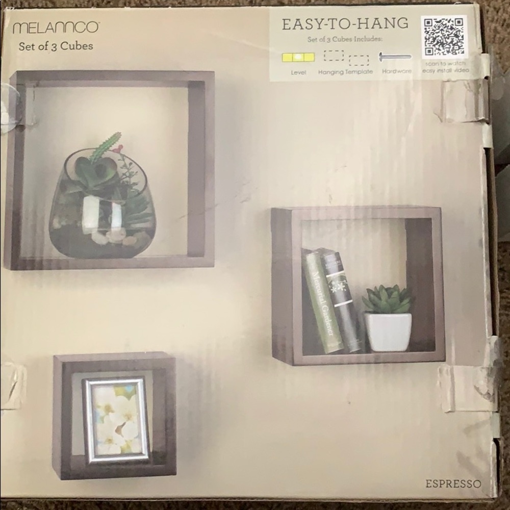 Wall Decor (3 cubes)